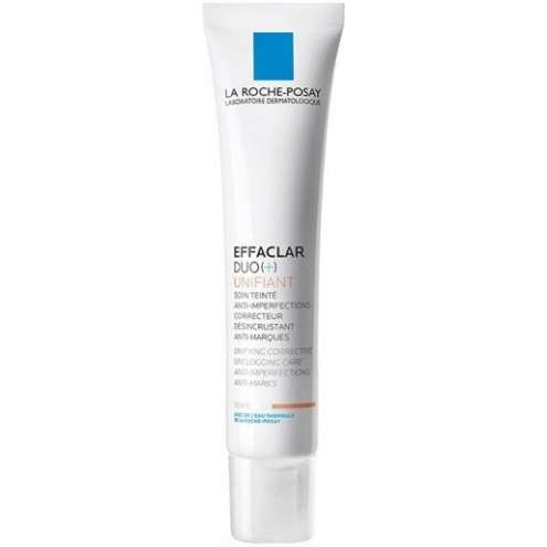 LA ROCHE-POSAY EFFACLAR DUO+ - Гель для проблемной кожи и постакне тонирующий Light, 40 мл.